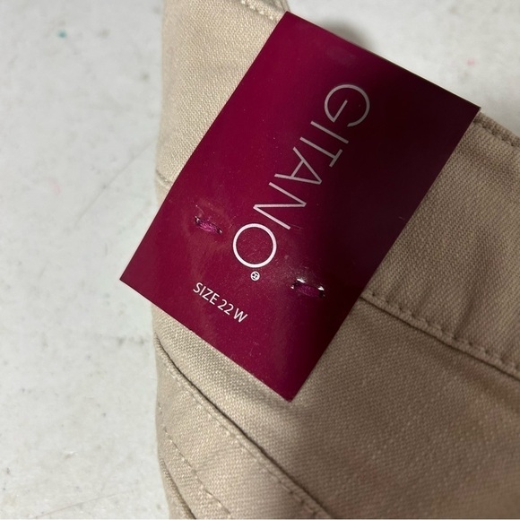 New Gitano Women’s Jeans Size 22W Tan BNWT - Picture 3 of 6